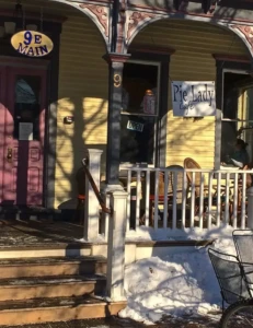 Pi Day Math Is Easy: Pie Lady Cafe + A Fork 2 Burlington Countys Pie Lady Cafe storefront on East Main Street in Moorestown, New Jersey.